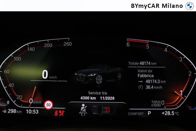 BMW Serie 4 Cabrio 420 d Mild Hybrid 48V Msport Steptronic