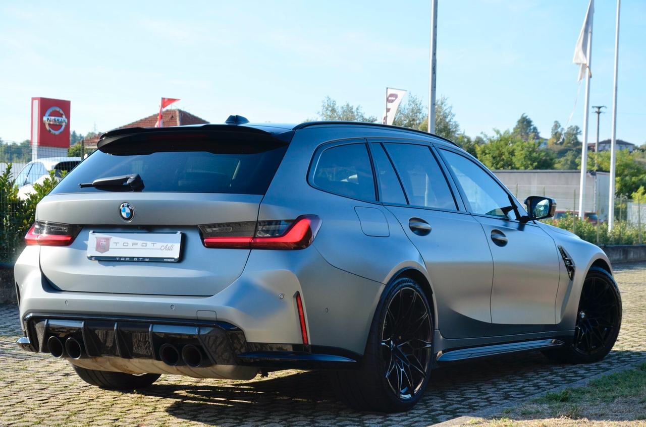 BMW M3 TOURING 3.0 COMPETITION M XDRIVE 510cv AUTO, UNICOPROPRIETARIO, UFF ITALIANA, CARBOCERAMICA, SEDILI A GUSCIO CARBONIO, FARI LASER, HARMAN&KARDON