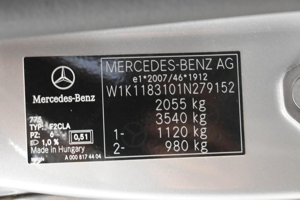 Mercedes-benz CLA 180 180D 116CV AUTOMATIC BUSINESS SOLUTION ( NAVI PREMIUM - PARK ASSISTANT ) CC. 1950