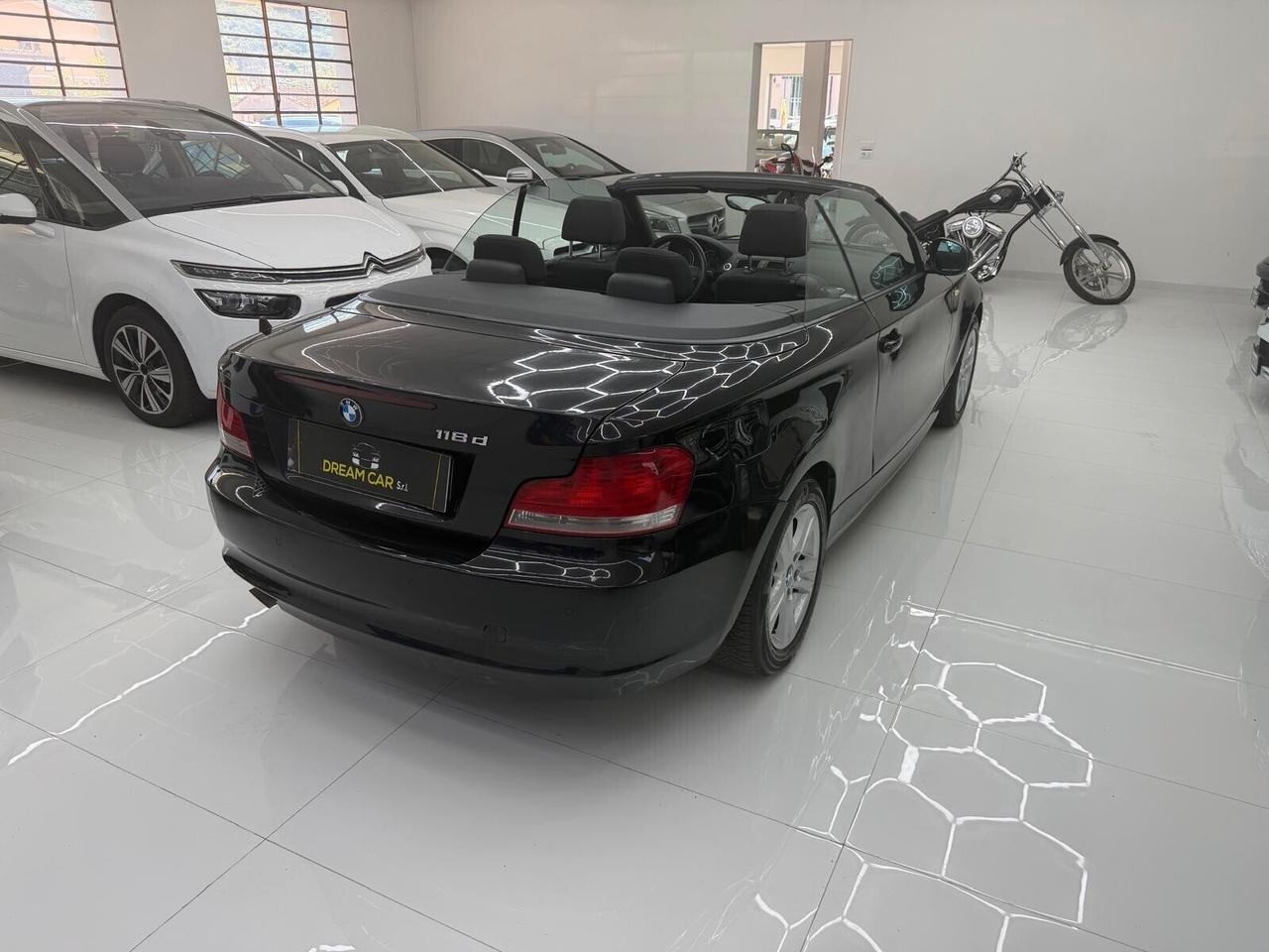 BMW 118d Cabrio 2.0 143Cv 5p. Diesel -Ok Neopatentati