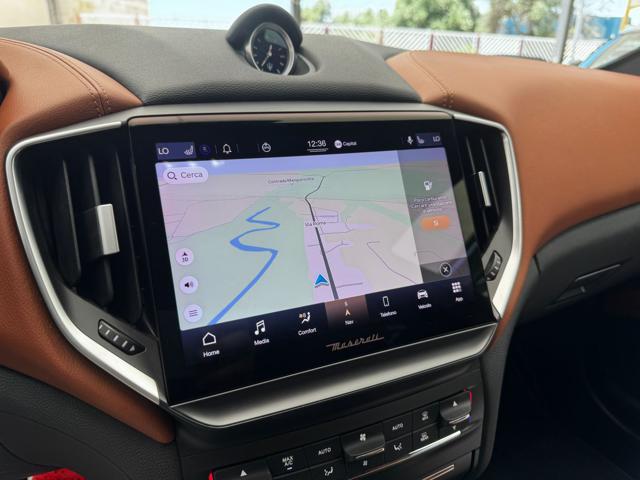 MASERATI Ghibli 330cv MHEV (PelleCognac/APP/LED/Retro)