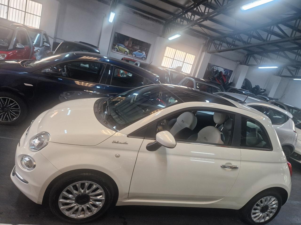 Fiat 500 1.0 Hybrid Dolcevita full pelle car play garanzia