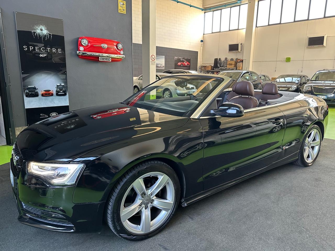 Audi A5 Cabrio 2.0 TDI 190CV multitronic Advanced PELLE-NAVI