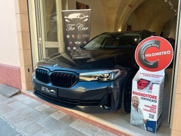 BMW 520D TOURING LUXURY 2.0 MHEV 190CV PELLE NAVI CAM ANNO 2021