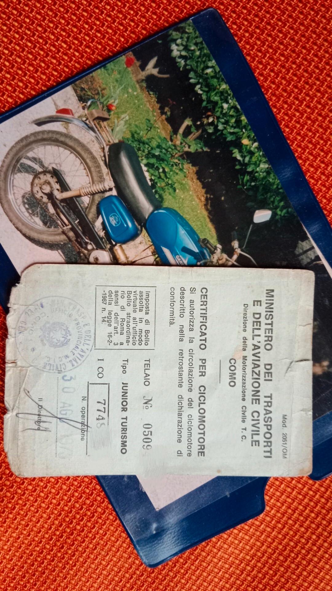 Garelli Junior Turismo KL 50