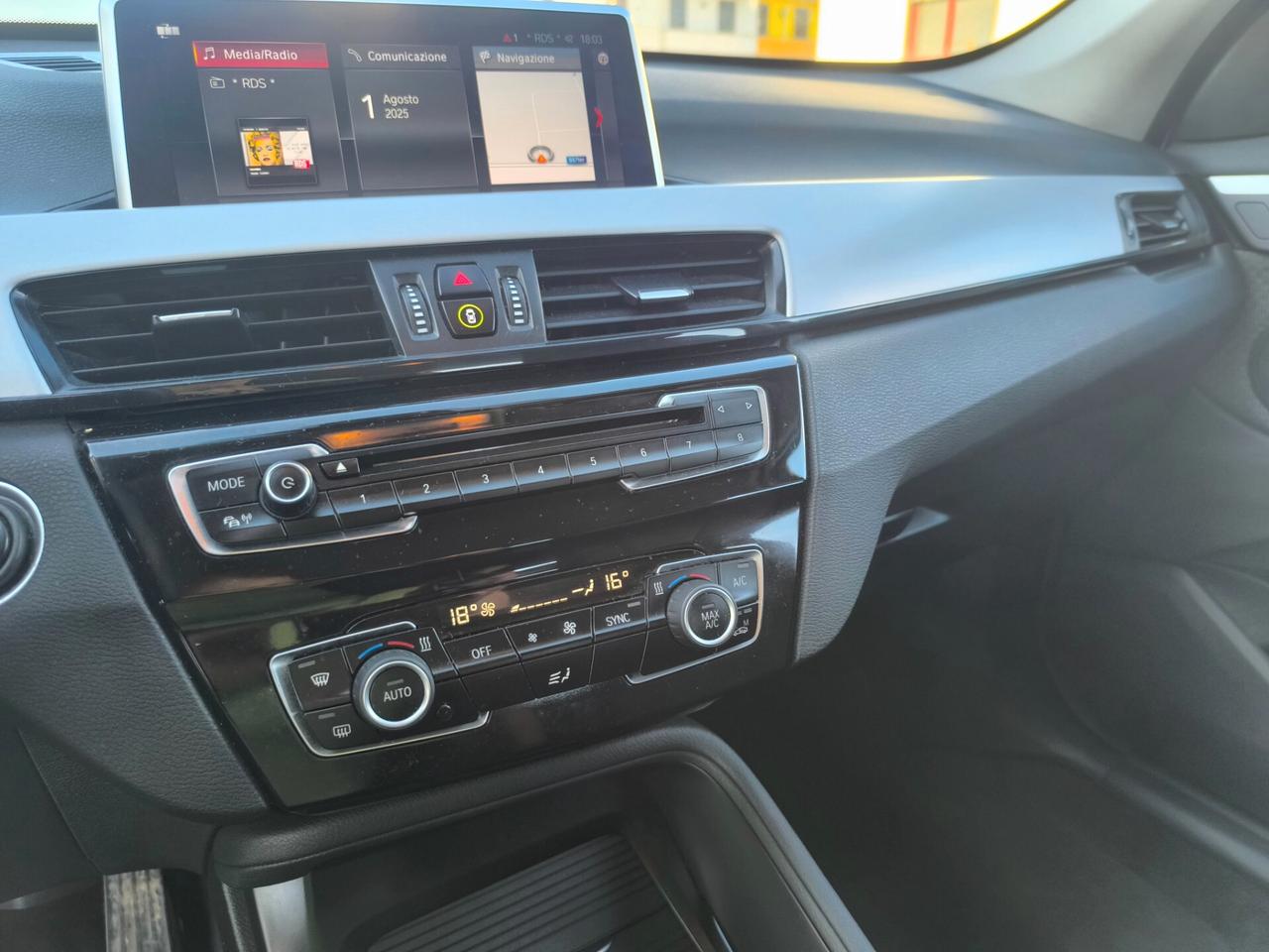BMW X1 SDRIVE 2.0 DIESEL 150cv MANUALE NAVI/SENS.ANT/POST