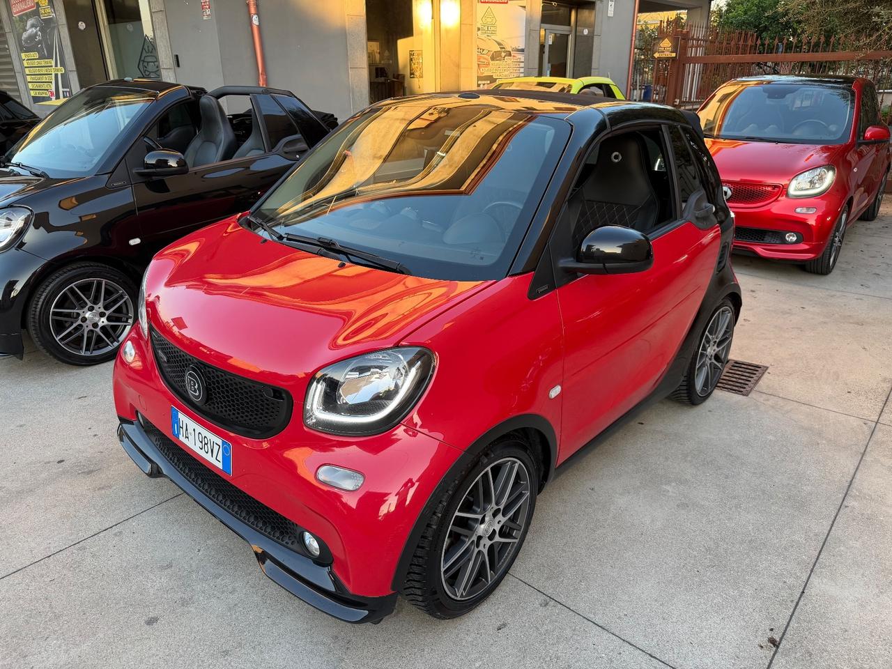 Smart ForTwo 90 0.9 Turbo twinamic cabrio Brabus edition