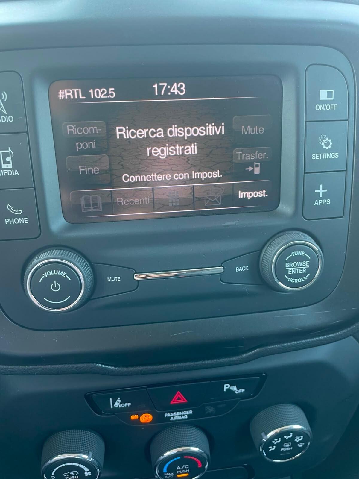 Jeep Renegade 1.6 Mjt 130 CV Longitude 12 MESI GARANZIA