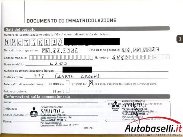 MITSUBISHI L200 2.4 DI-D/154CV DOUBLE CAB INTENSE 'IVA ESPOSTA'