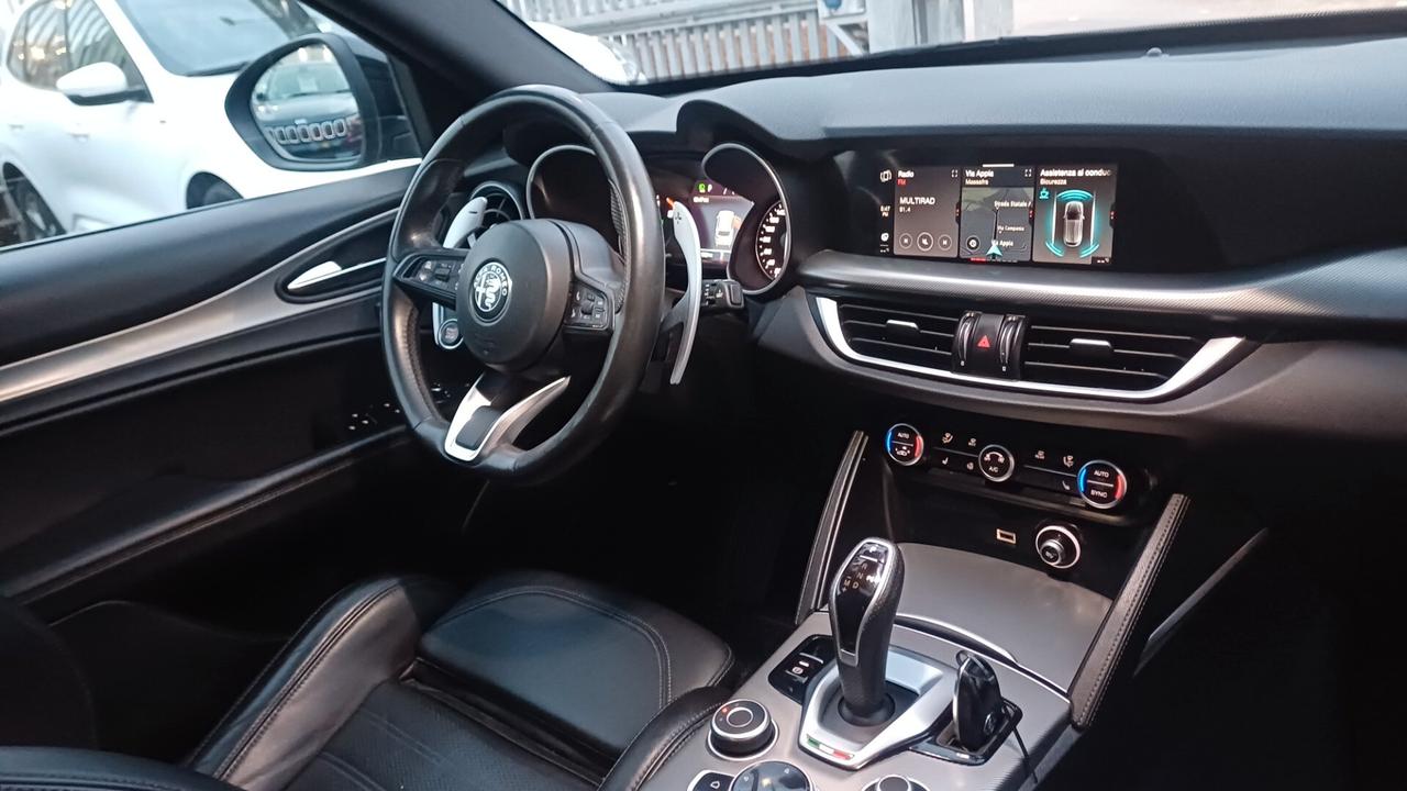 Alfa Romeo Stelvio 2.2 210 CV AT8 Q4 Veloce TETTO PANORAMICO