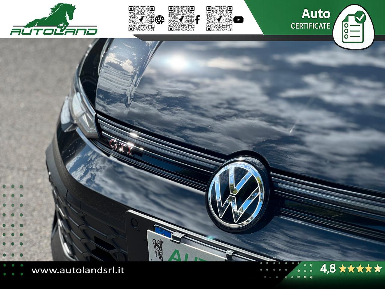 Volkswagen Golf 2.0 tsi GTI 265cv dsg TETTO - HEAD UP - PELLE - SEDILI VENTILATI