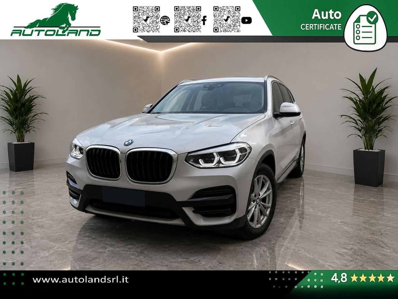 BMW X3 xdrive20d Business Advantage 190cv auto