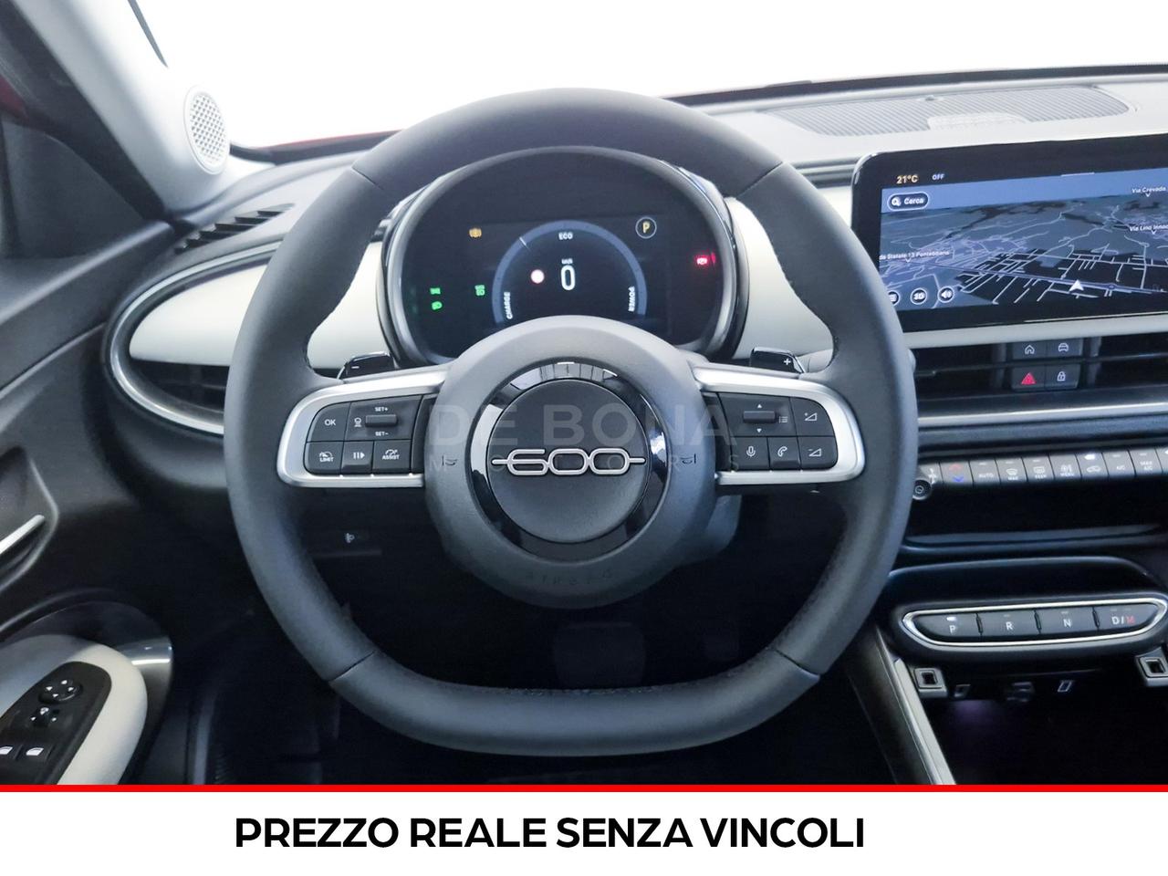 Fiat 600 1.2 hybrid la prima 110cv auto