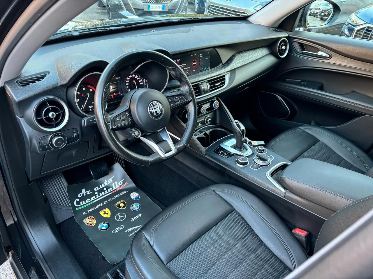 Alfa Romeo Stelvio 2.2 Turbodiesel 190 CV RWD FULL SUPER MY 21 - TOTAL-BLAK