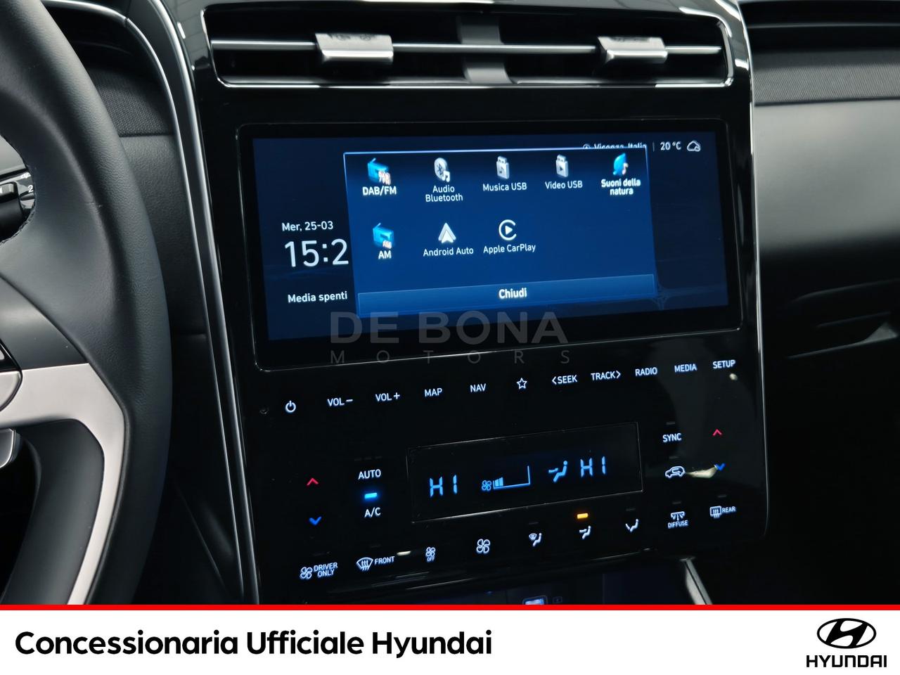 Hyundai Tucson 1.6 hev xline 2wd auto