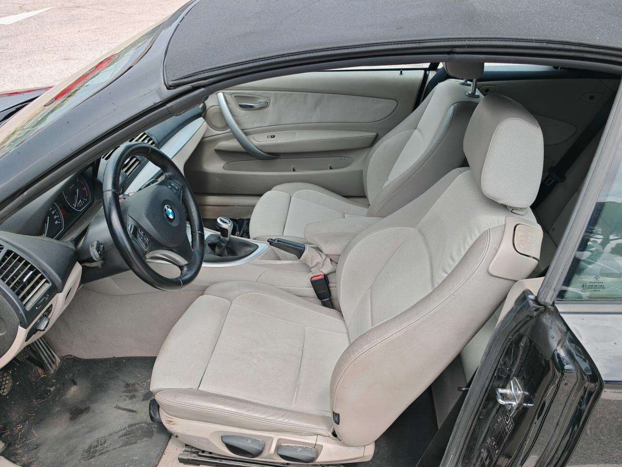 Bmw 120 120D 177CV CABRIO UNI PROP , MAI INCIDENTATA ,