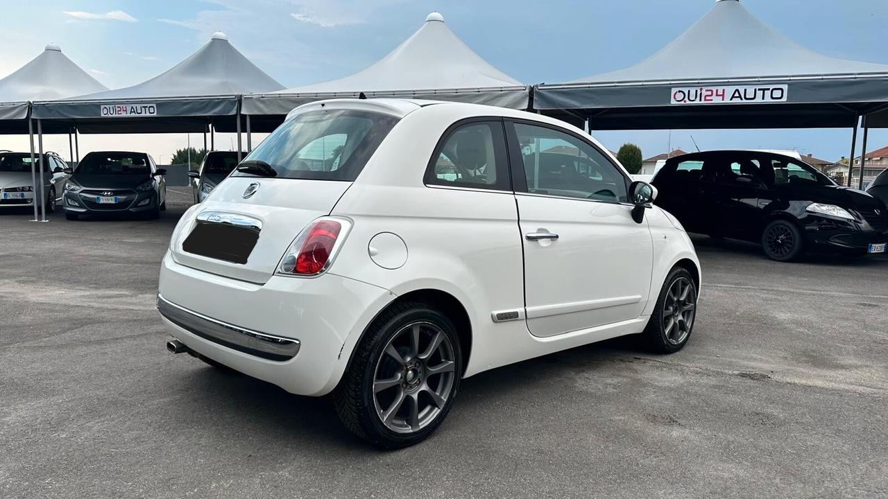 Fiat 500 1.2 SPORT/LOUGE GPL KM CERTIFICATI-UNICO PROPRIETARIO-BOMBOLA GPL CHE SCADE NEL 2031