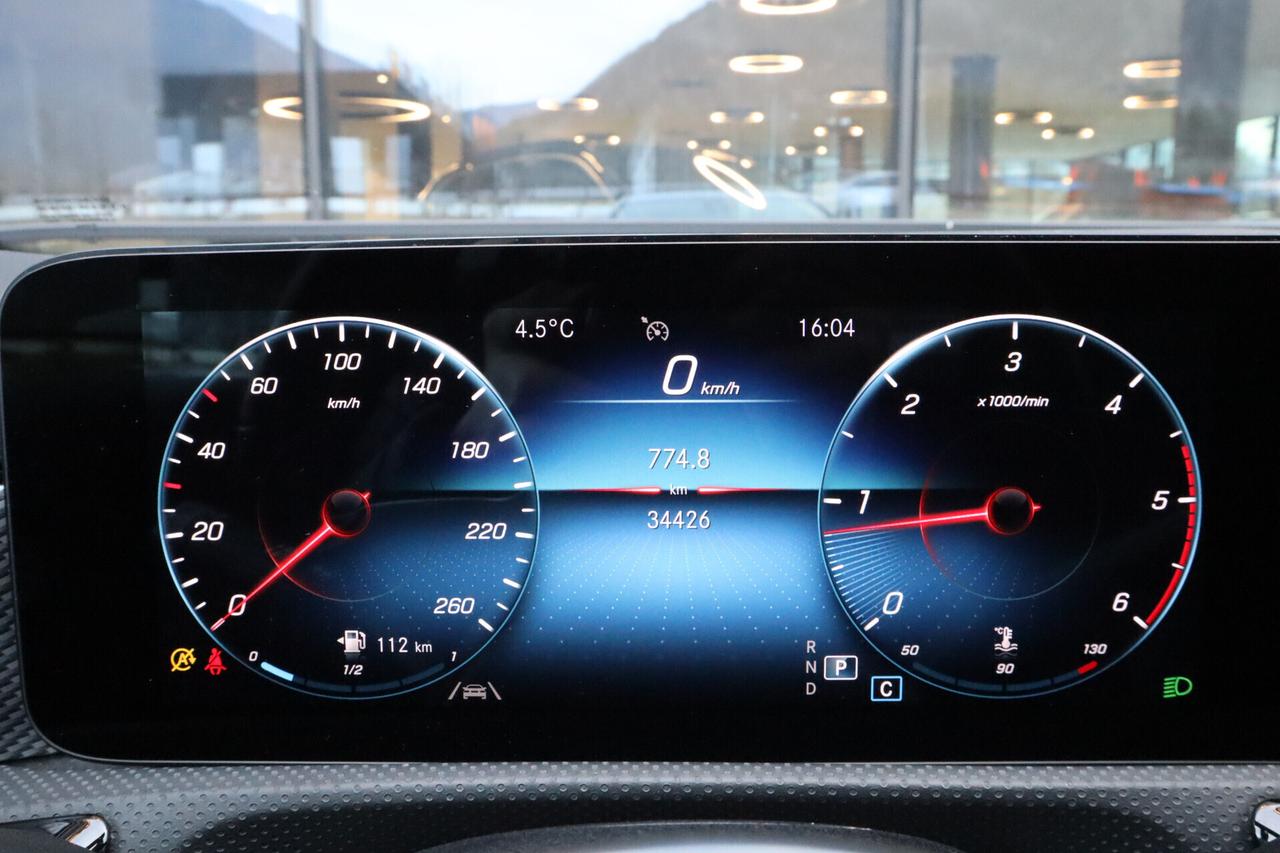 Mercedes-benz A 180 Mercedes A 180 d 2.0D SPORT AUTOMATIC LED DIGITAL DISPLAY MBUX CAMERA ANCHE GUIDABILE DA NEOPATENTAT