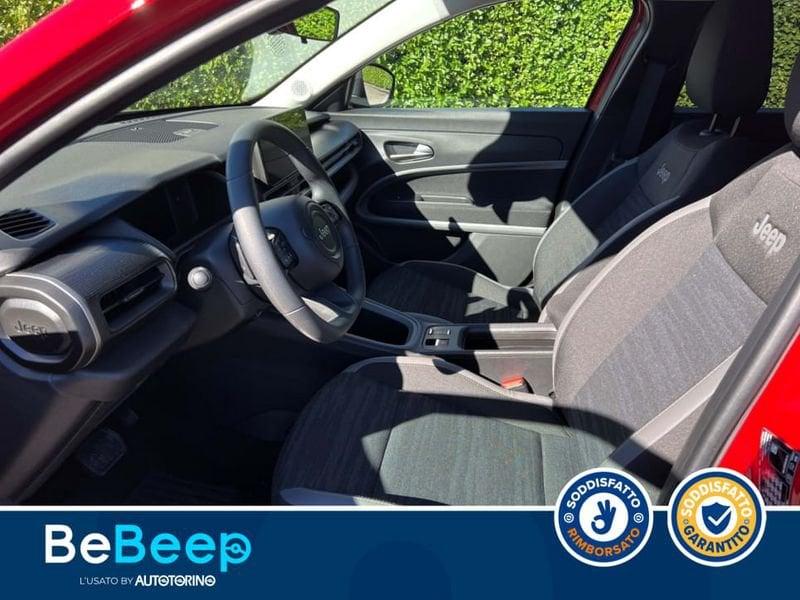 Jeep Avenger 1.2 TURBO E-HYBRID MHEV LONGITUDE FWD 110C