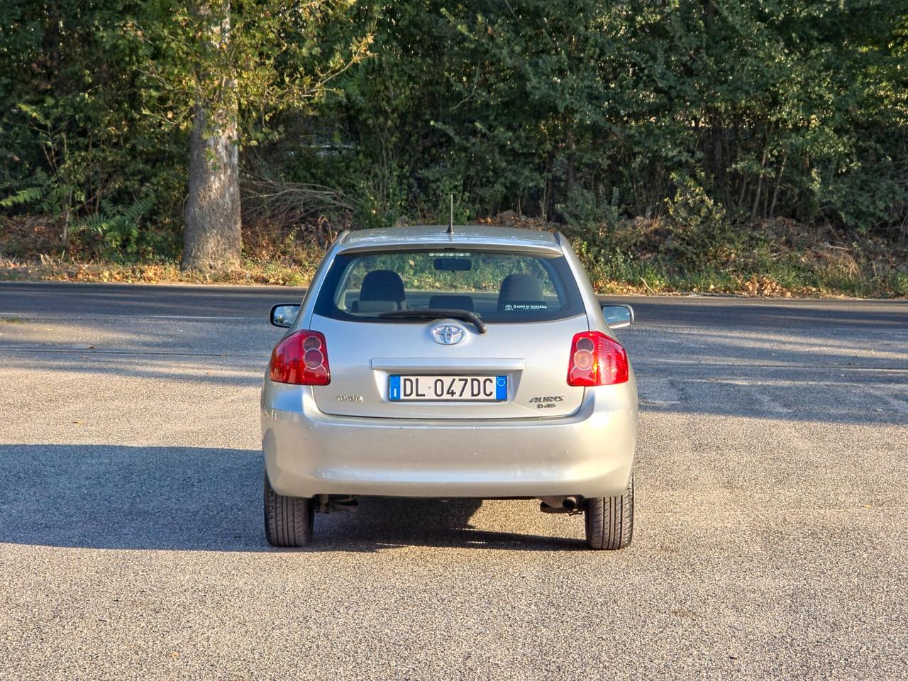 Toyota Auris 2.0 D-4D DPF 5 porte Sol CV-126 E4 Manuale NEO 2007