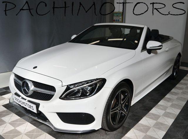 MERCEDES-BENZ C 180 Cabrio Premium Amg Automatica Capote Blu