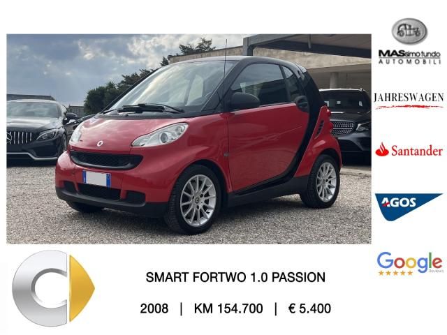 SMART Fortwo 1000 52 kW MHD coupé passion