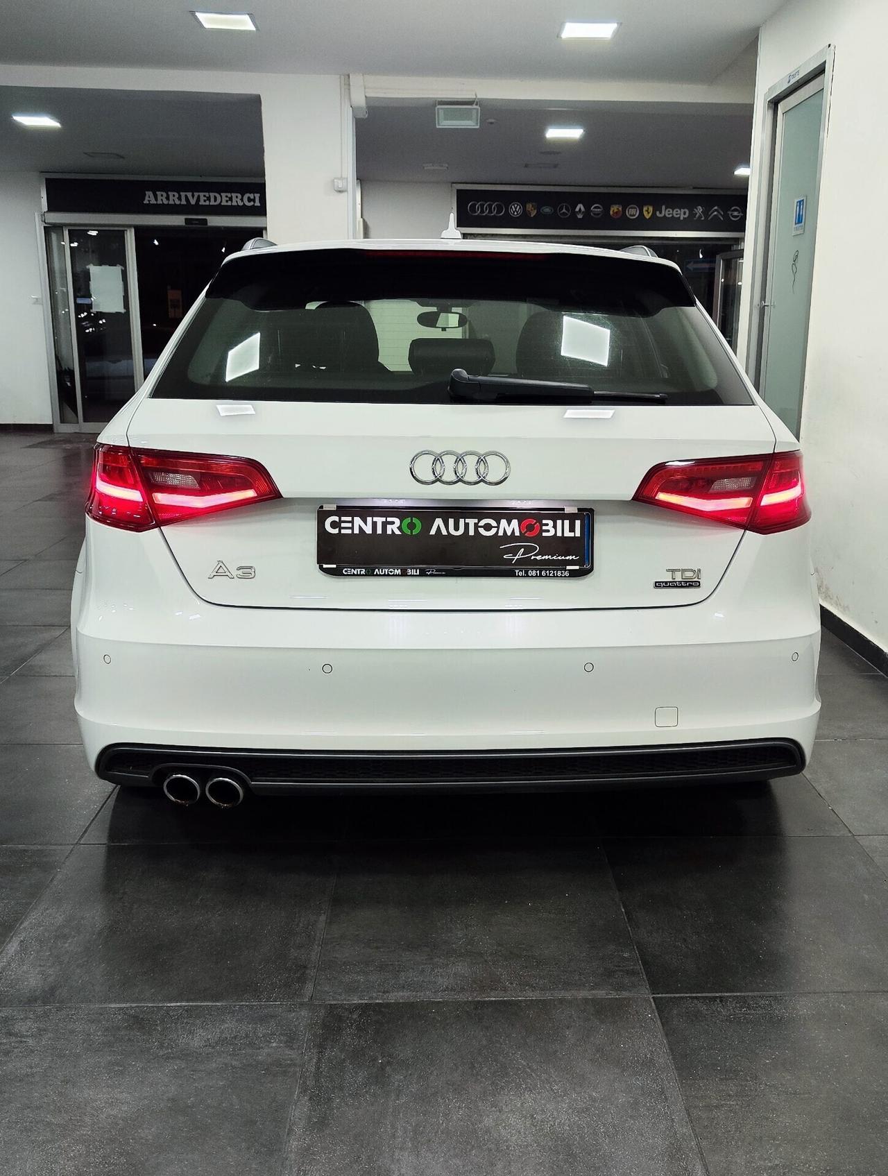Audi A3 2.0 TDI 184 CV quattro S tronic Sline