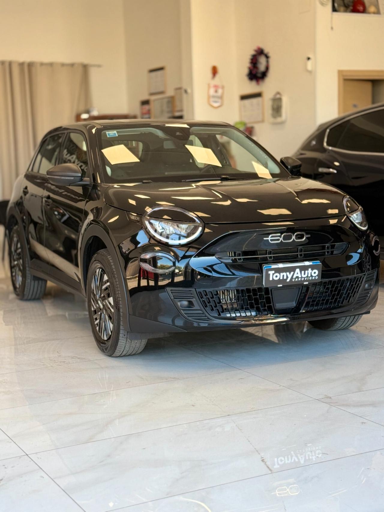 Fiat 600 1.2 hybrid La Prima II 110cv automatica APPLE CARPLAY,VIRTUAL COCKPIT,SENSORI PARCHEGGIO,GARANZIA UF