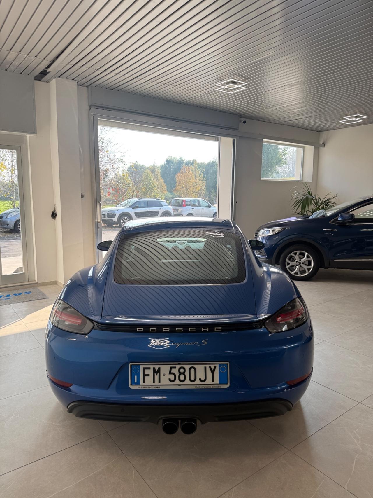 Porsche Cayman S 2.5 BENIZNA ANNO 2018 TUTTA TAGLIANDATA