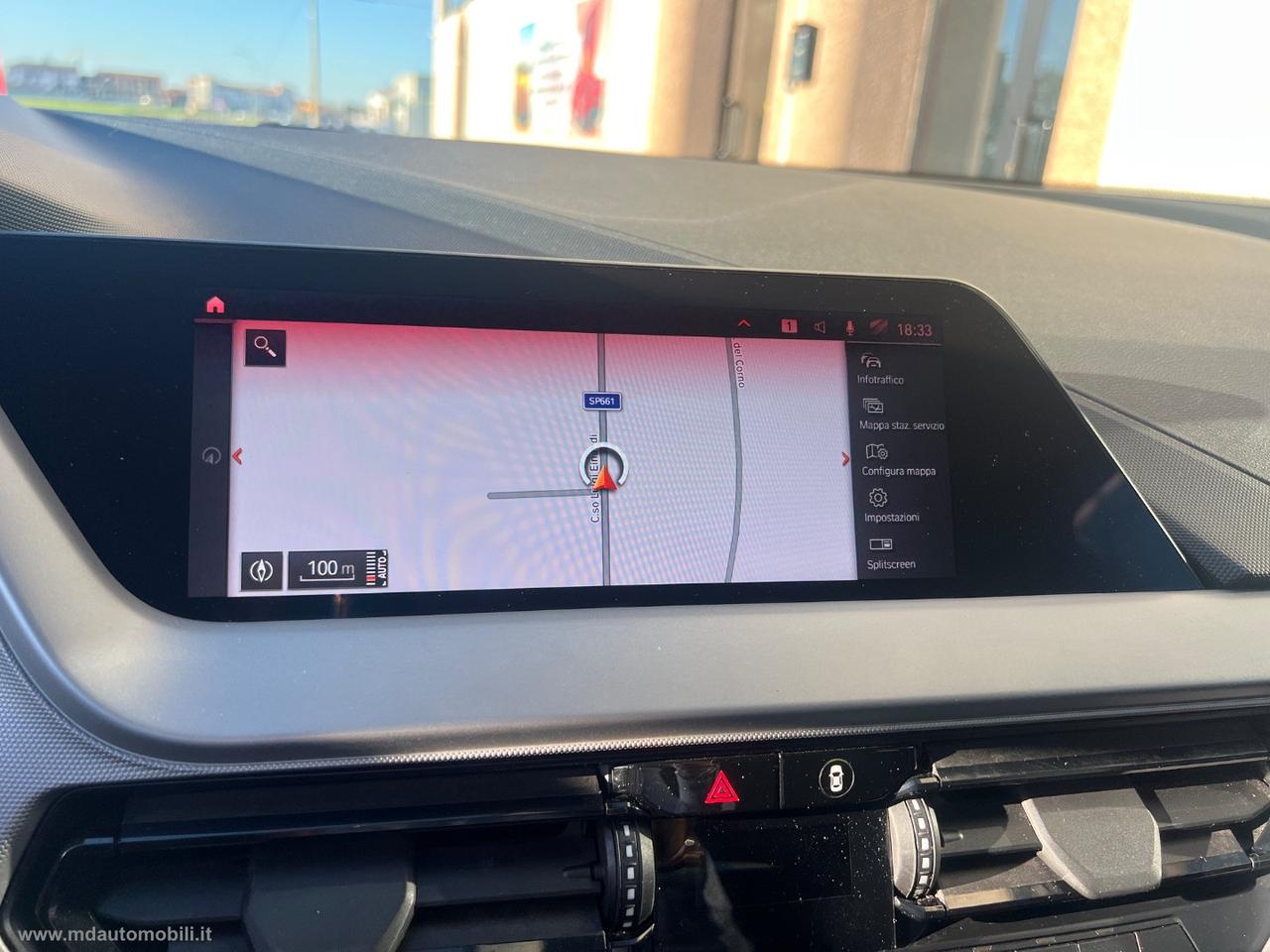 BMW 118d 5p. Business Advantage AUTOMATICA CERCHI 18 CAMERA