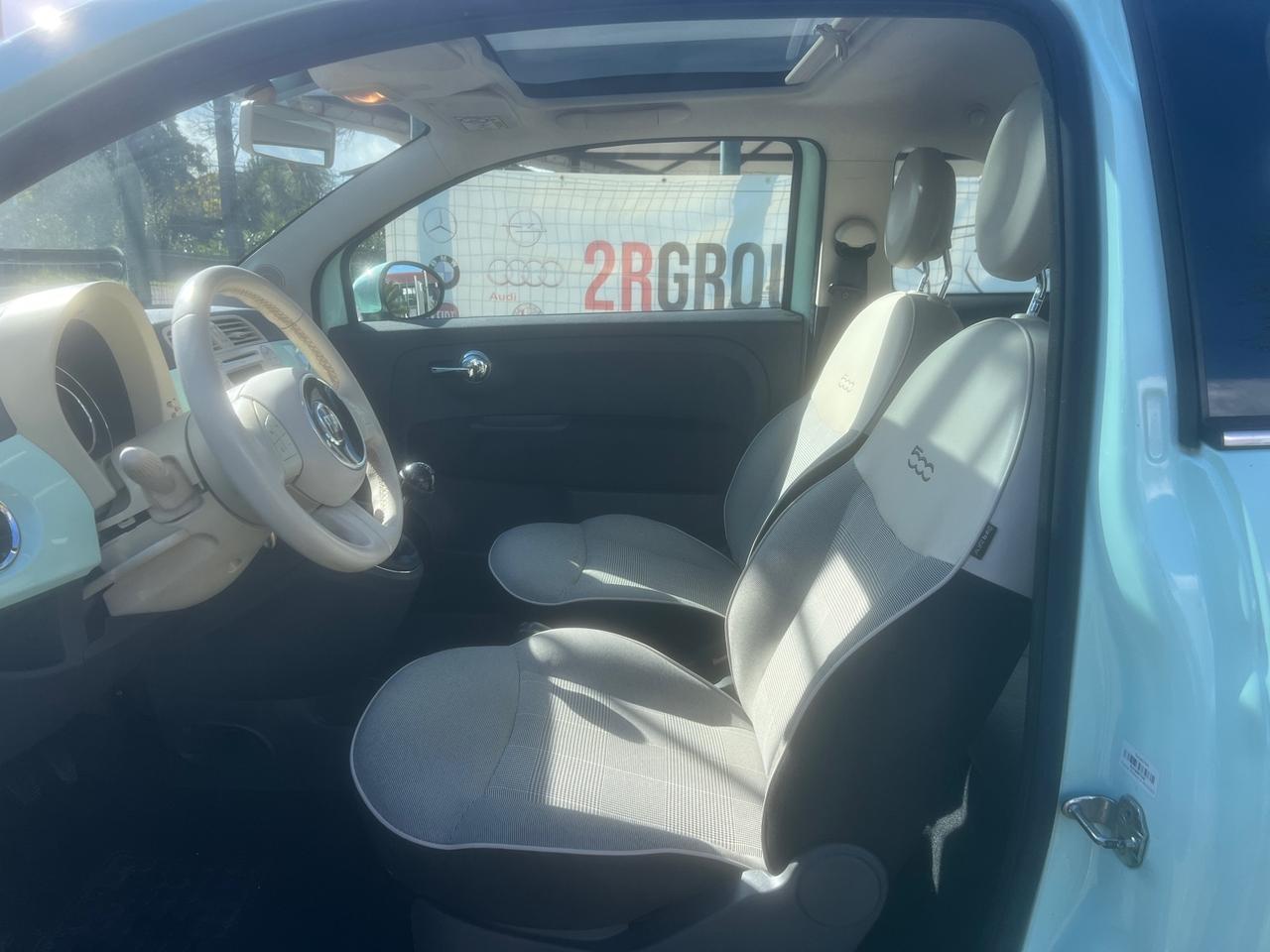 Fiat 500 1.3MJT 95CV Lounge LATTE E MENTA-2015