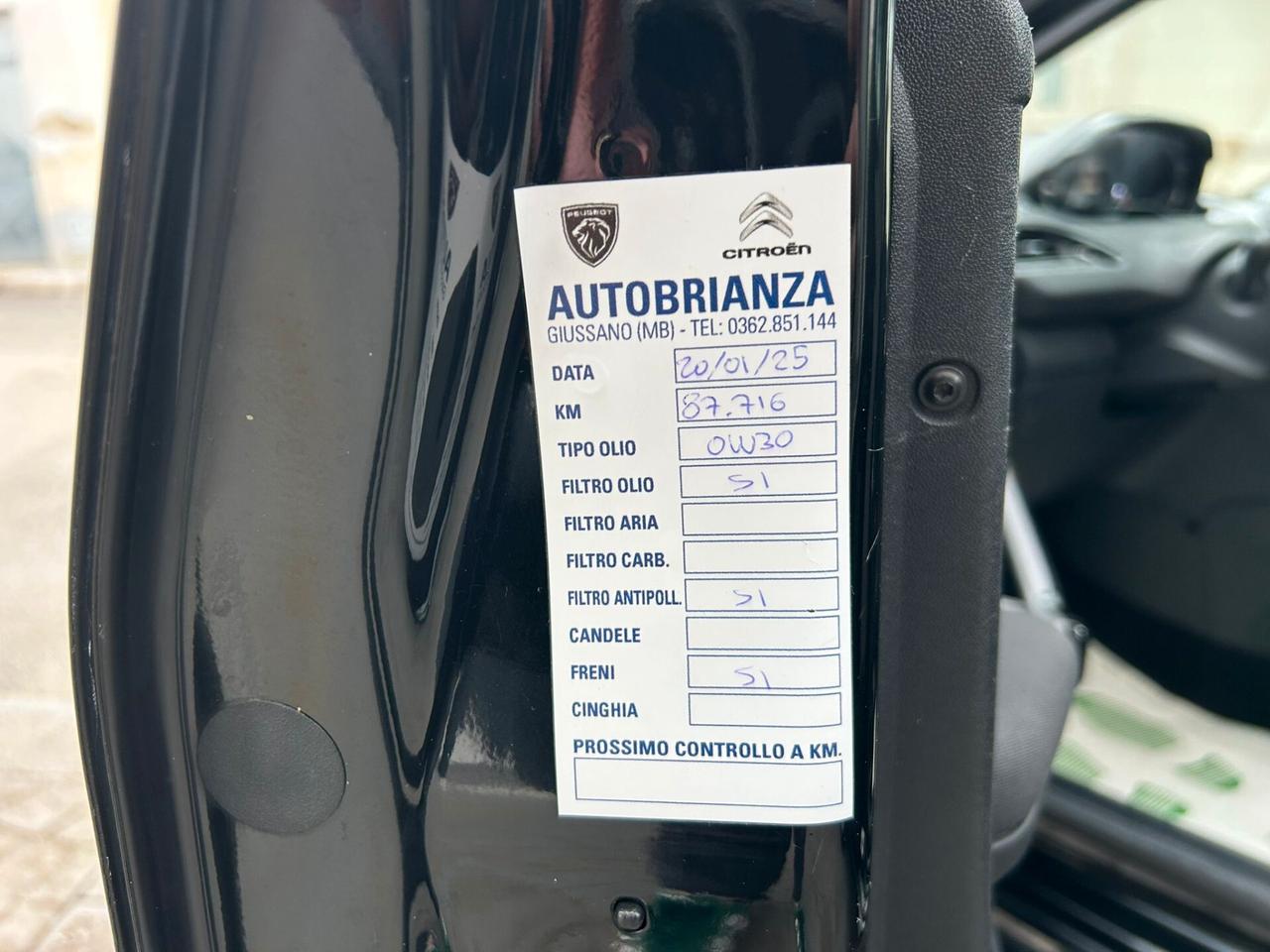 Peugeot 208 1.6 HDI 75 Cv ALLURE Km103.000-2018