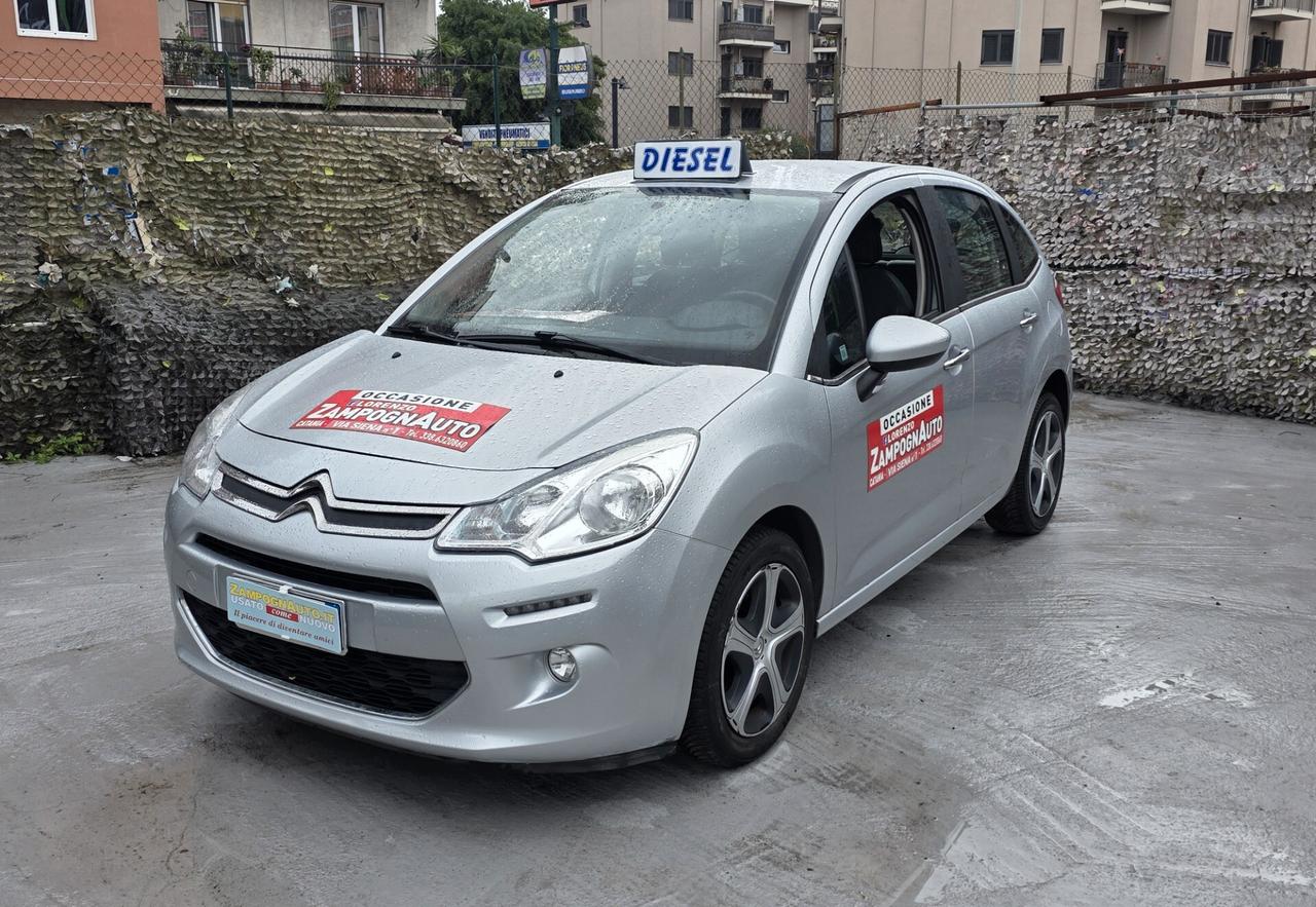 Citroen C3 1.5 HDi 75Cv Feel Edition X NEOPATENTATO ZAMPOGNAUTO CT