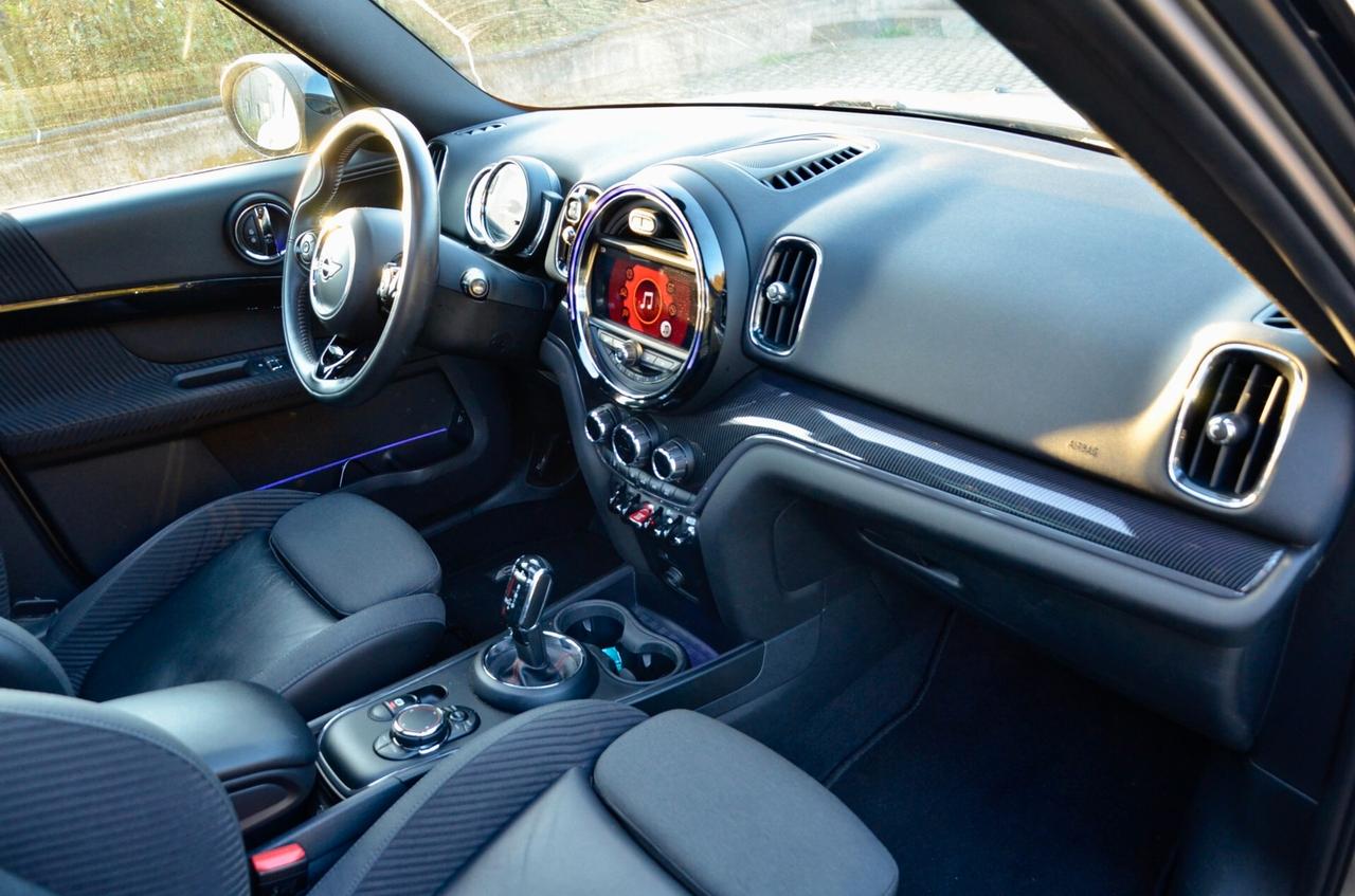 MINI COUNTRYMAN 2.0 COOPER SD HYPE ALL4 190cv AUTO, EURO 6D, SERVICE DIMOSTRABILI, UFF ITALIANA, TETTO, LUCI AMBIENTE, APPLE CAR PLAY, PERMUTE