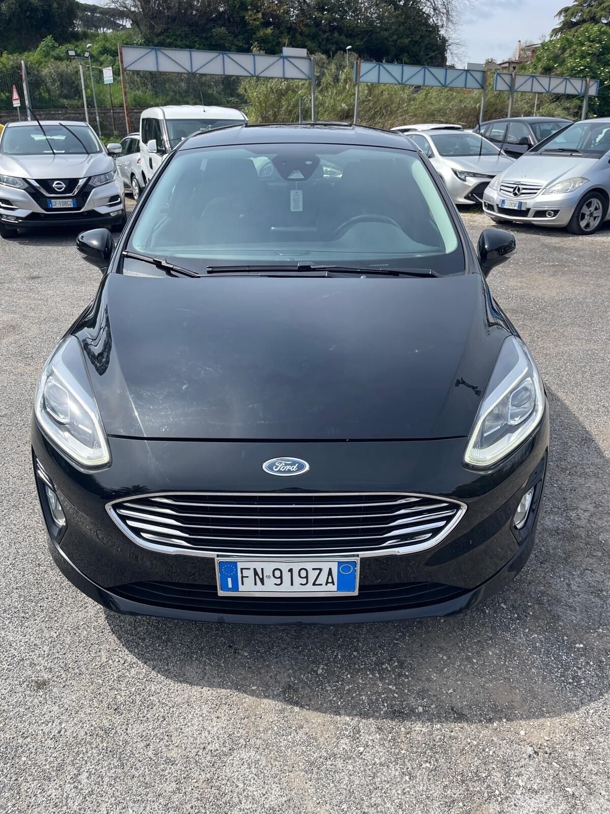 Ford Fiesta 1.5 TDCI 86cvTITANIUM CERCHI APPLE CAR PLAY LED MULTIFUNZIONE BLUETOOTH PDC ZEUS
