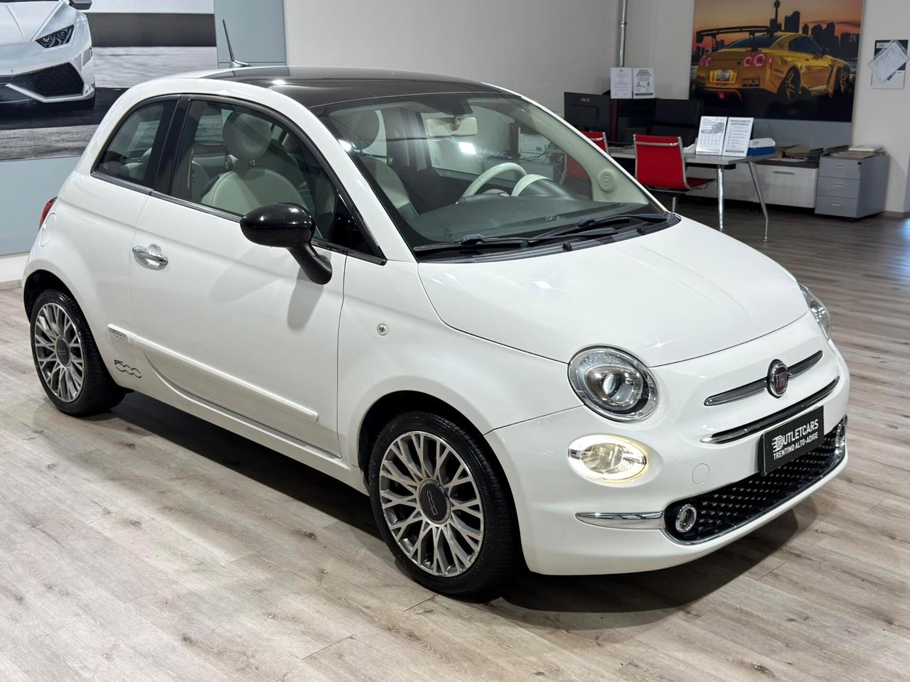 FIAT 500 1.2 69CV LOUNGE 85.000KM NEOPATENTATI