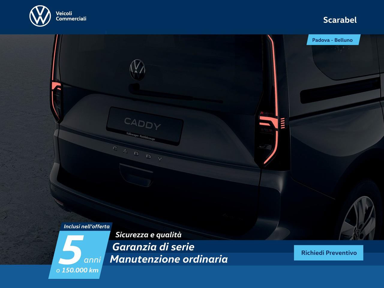 Volkswagen Caddy 2.0 tdi 122cv 4motion life