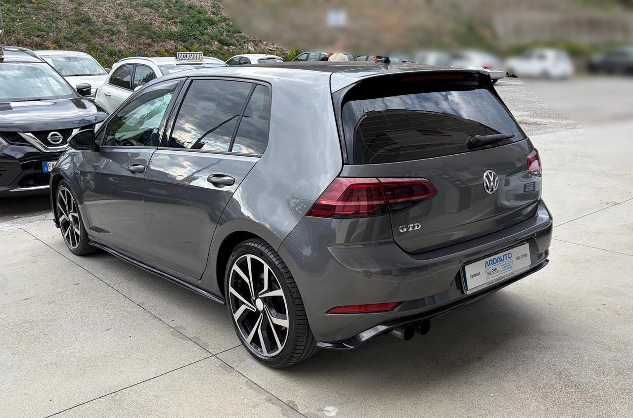 Vw Golf 7.5 GTD 2.0 tdi 184 cv Dsg