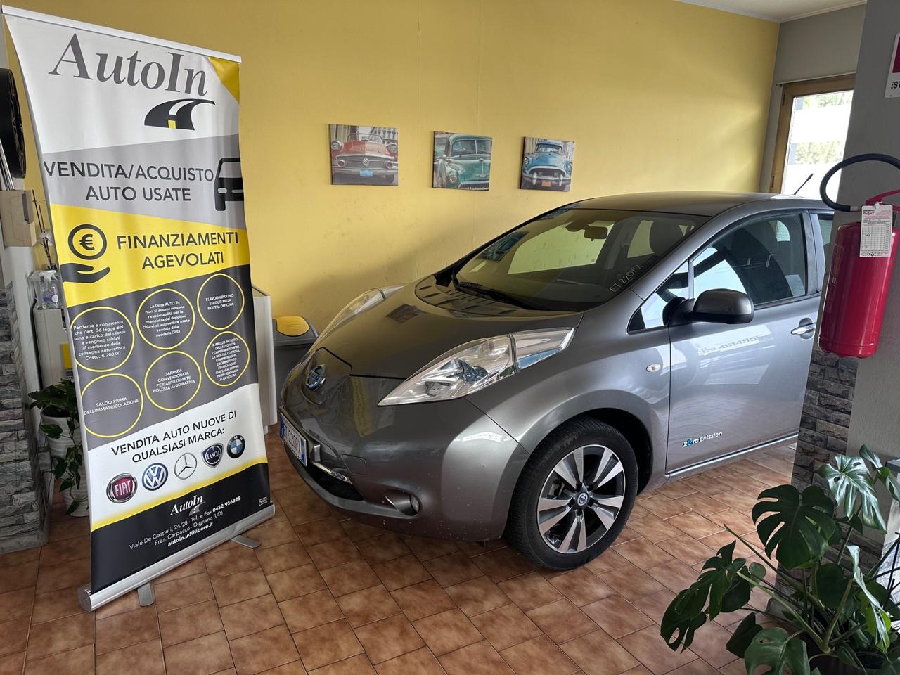 Nissan Leaf Elettrico Sincrono Trifase Tekna 86.000km