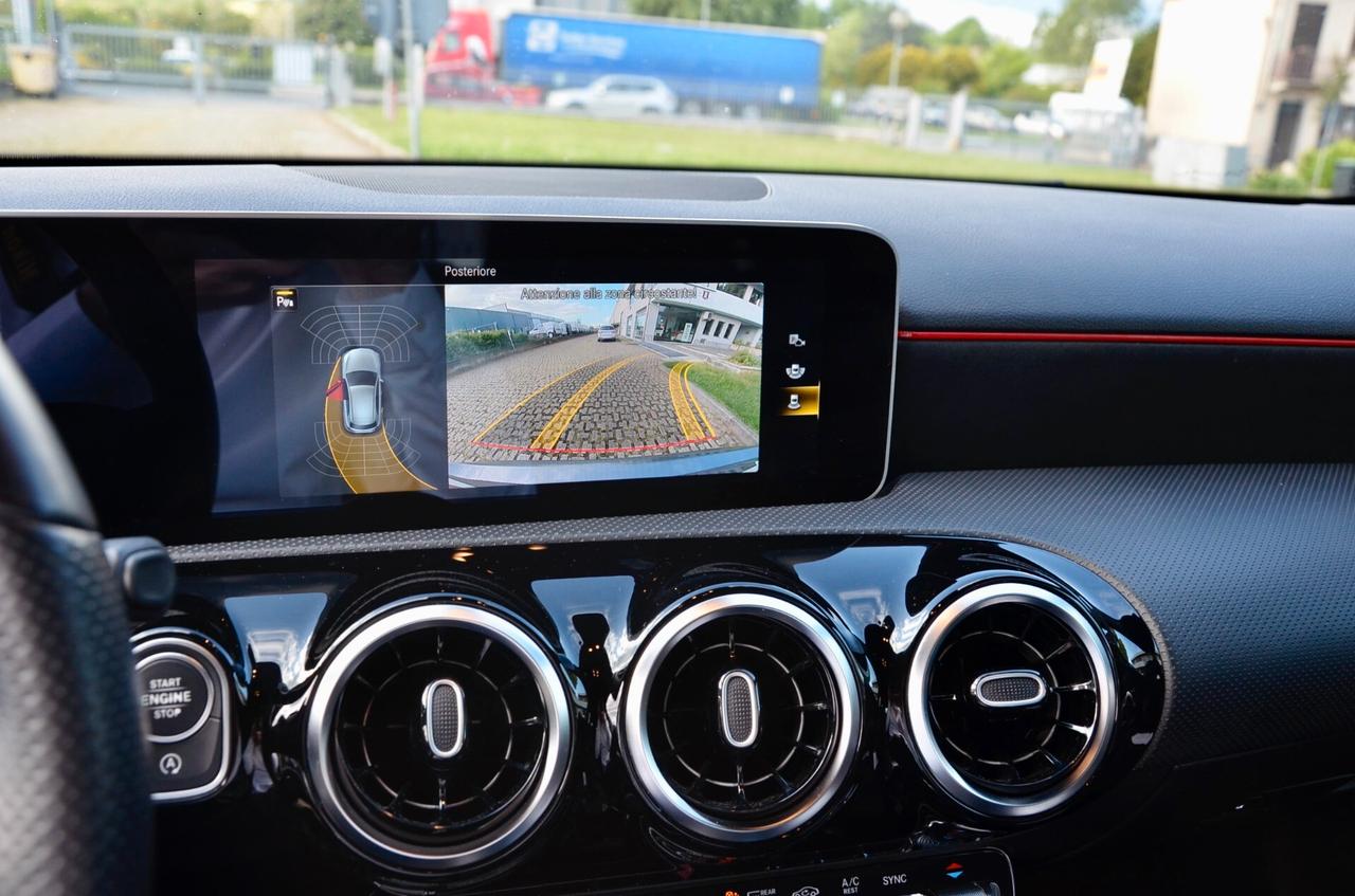 MERCEDES-BENZ A 250 PREMIUM AMG 224cv AUTO, UFF ITALIANA, EURO 6D, FARI LED, RETROCAMERA, PERMUTE