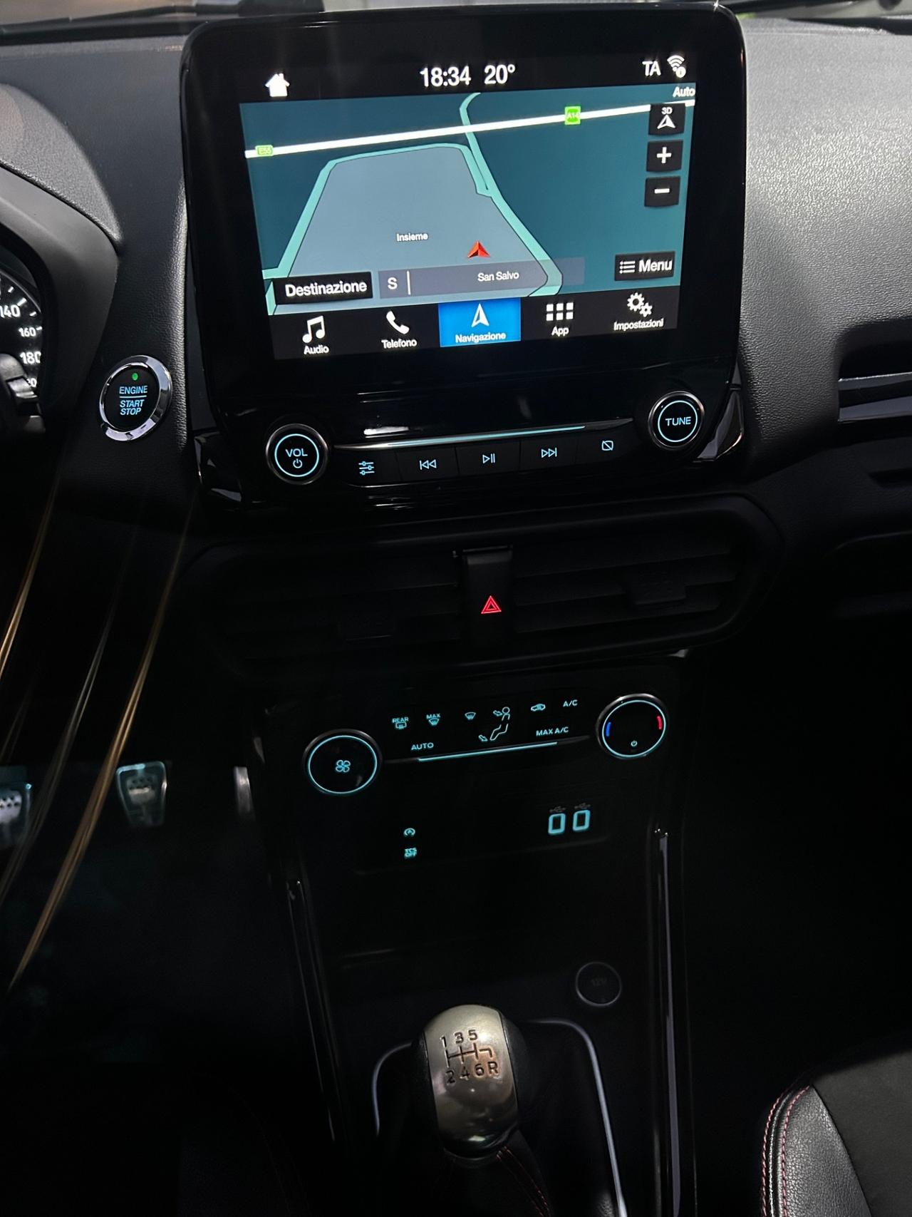 Ford EcoSport 1.5 100CV ST-Line 2018 nuova