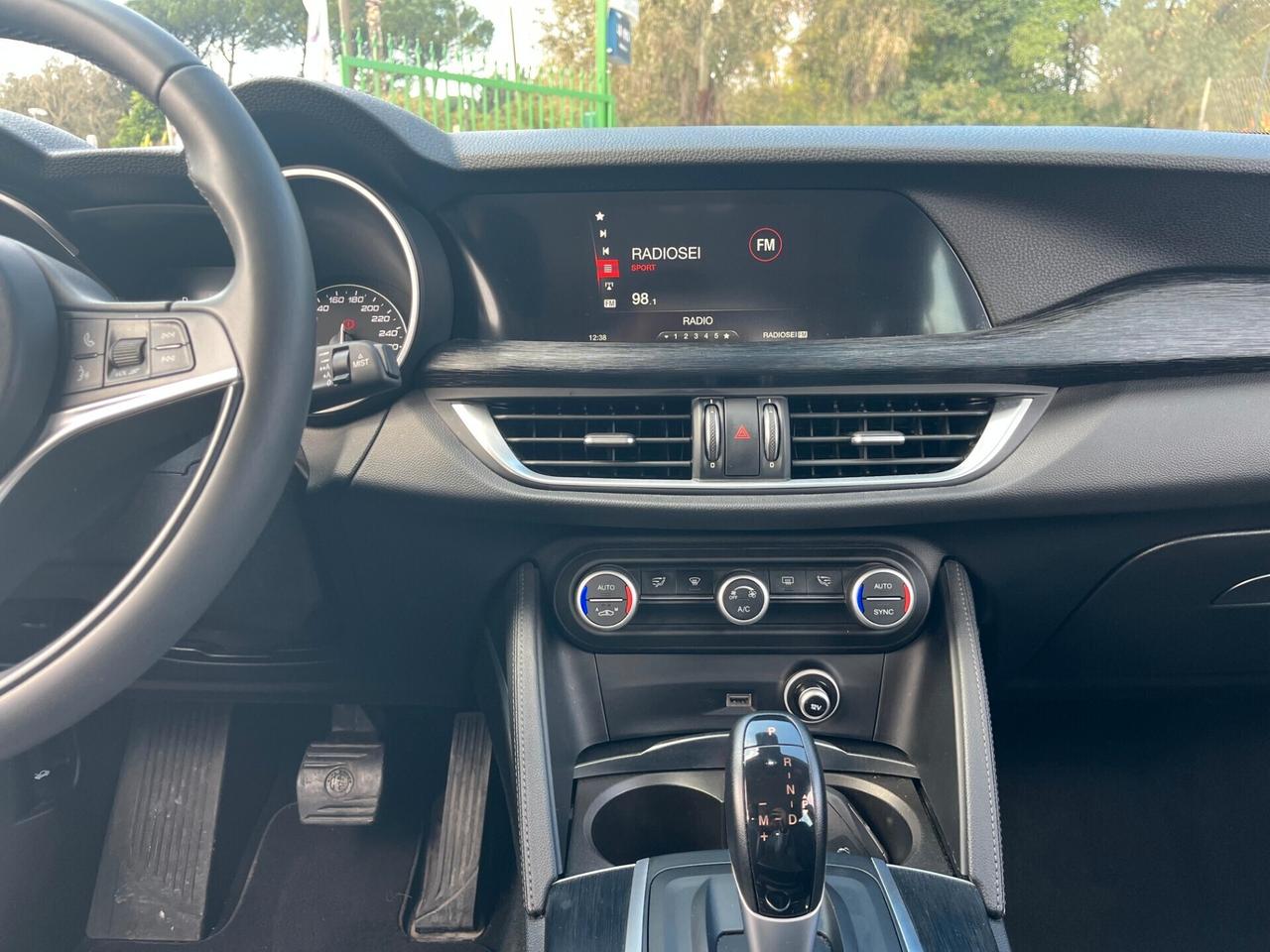 Alfa Romeo Stelvio 2.2 Turbodiesel 190 CV AT8 Q4 Super - Unico proprietario - 74.916 KM