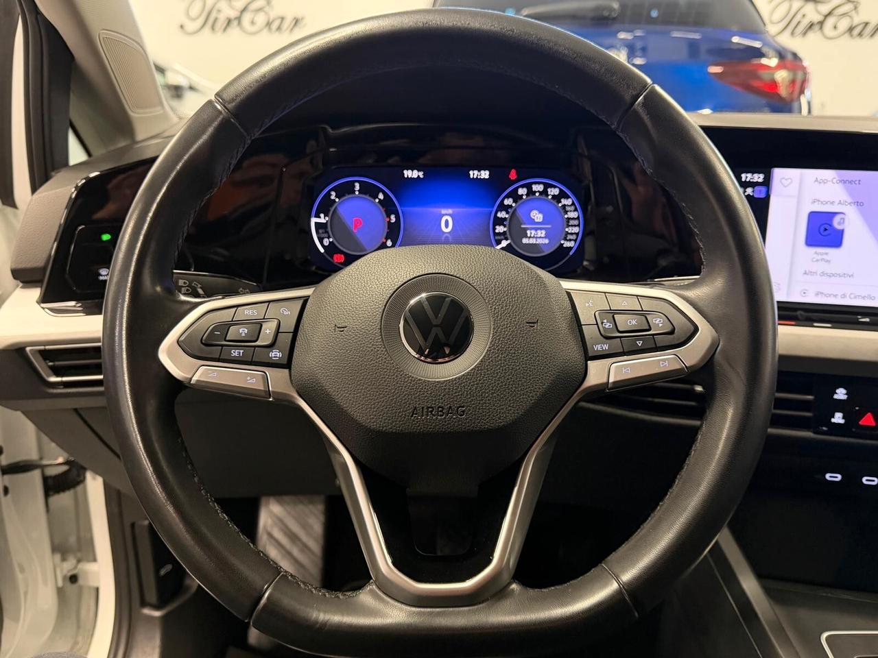 VOLKSWAGEN GOLF VIII STYLE 2.0 TDI 115CV CARPLAY OK NEOPATENTATI ANNO 2022