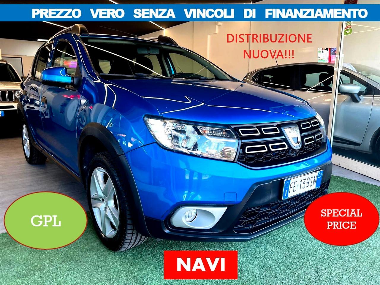 Dacia Sandero Stepway 0.9 GPL*DISTRIBUZ NUOVA*PREZZO REALE