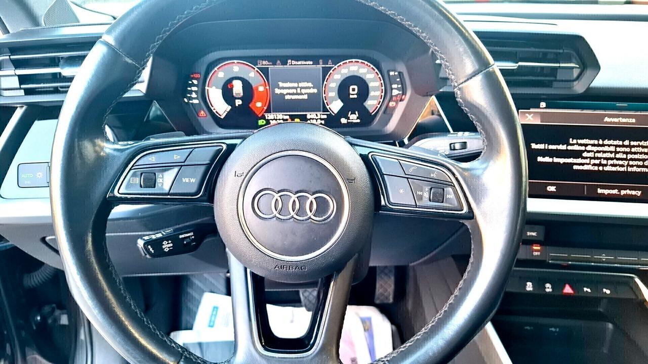 AUDI A3 SPB 35 2.0 TDI S tronic 150CV 2021