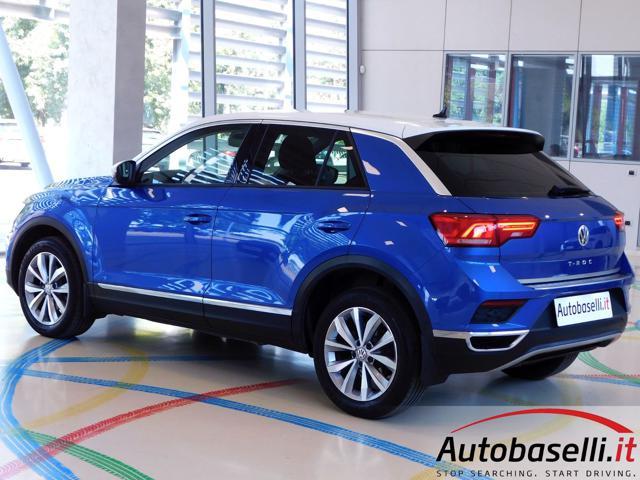 VOLKSWAGEN T-Roc 1.6 TDI SCR STYLE BMT 'UNICO PROPRIETARIO'