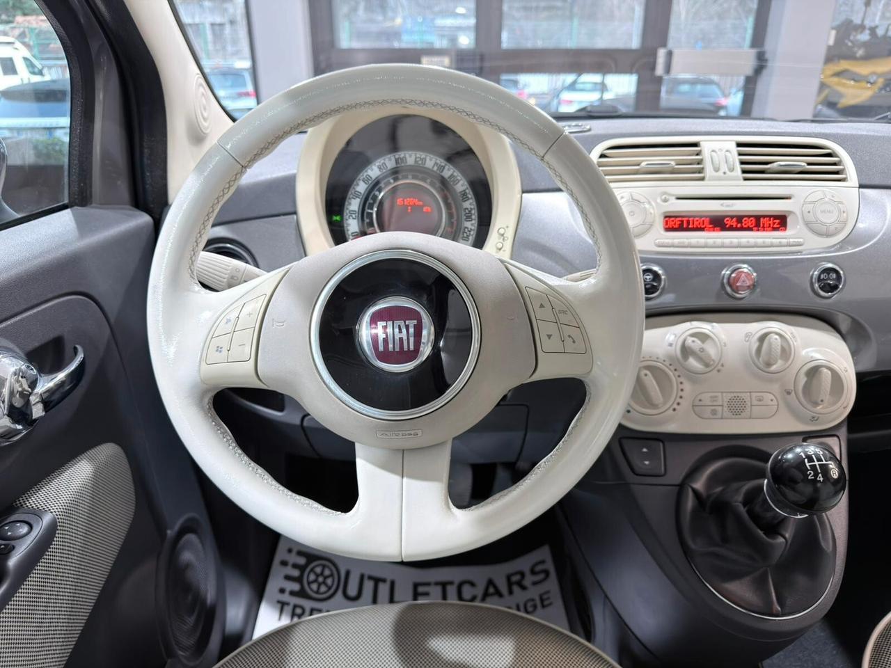 FIAT 500 1.2 69CV LOUNGE TETTO PANORAMICO