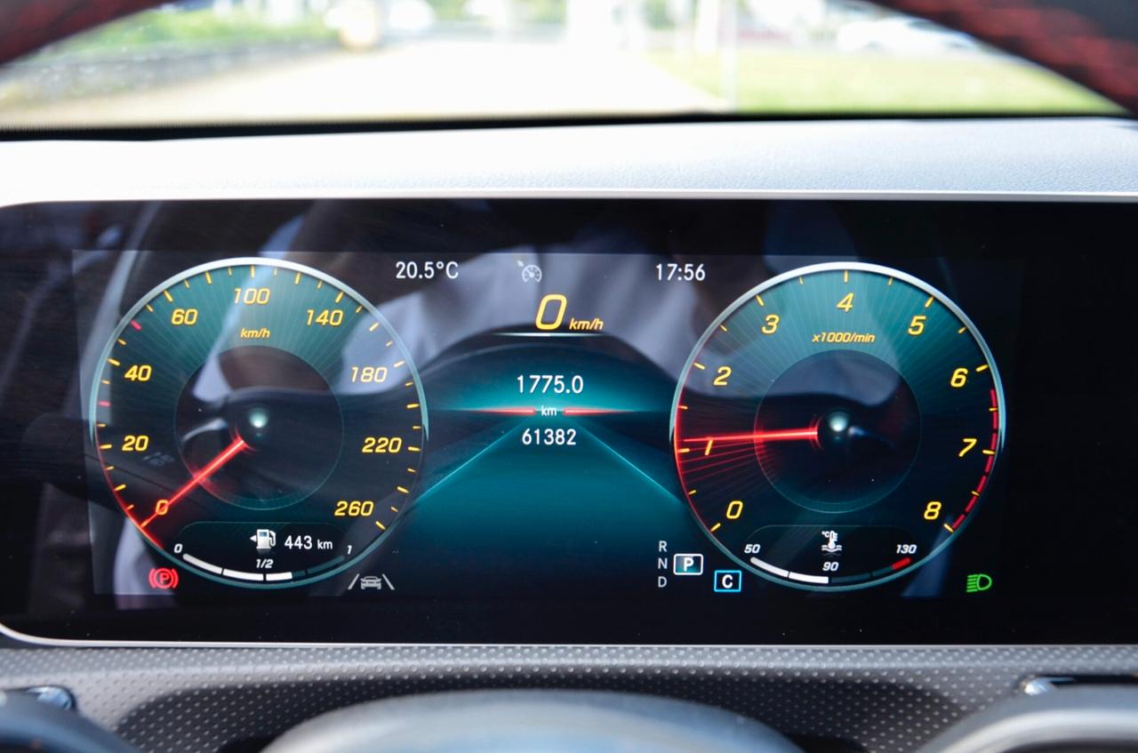 MERCEDES-BENZ A 250 PREMIUM AMG 224cv AUTO, UFF ITALIANA, EURO 6D, FARI LED, RETROCAMERA, PERMUTE