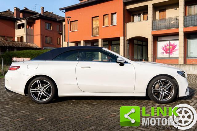 MERCEDES-BENZ E 220 CABRIO 2018 AMG LINE ? FULL OPTIONAL - CERTIFICATA
