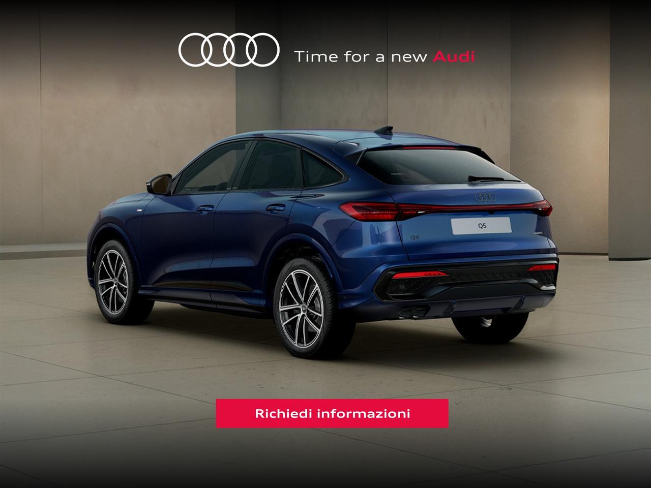 Audi Q5 sportback 2.0 tdi mhev+ s line edition quattro 204cv s-tronic